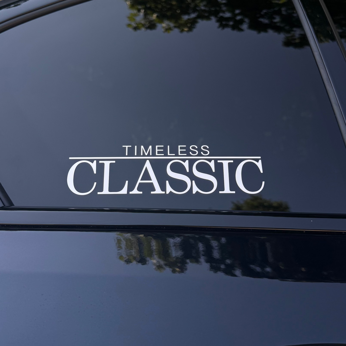 Autoaufkleber „Timeless Classic“
