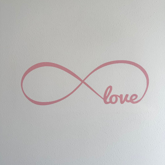 Wandtattoo Infinity Love