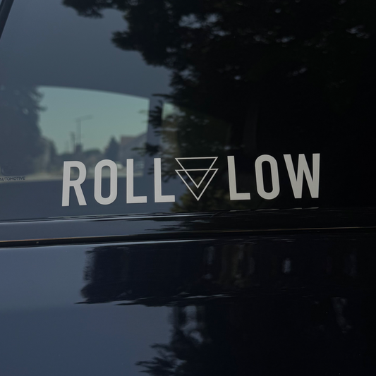 Autoaufkleber „Roll Low“