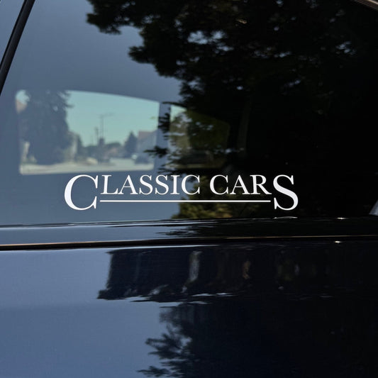 Autoaufkleber „Classic Cars“