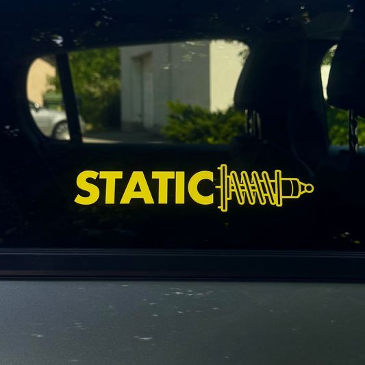 Autoaufkleber „STATIC“