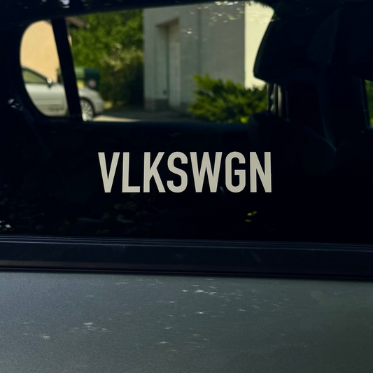 Autoaufkleber „VLKSWGN“