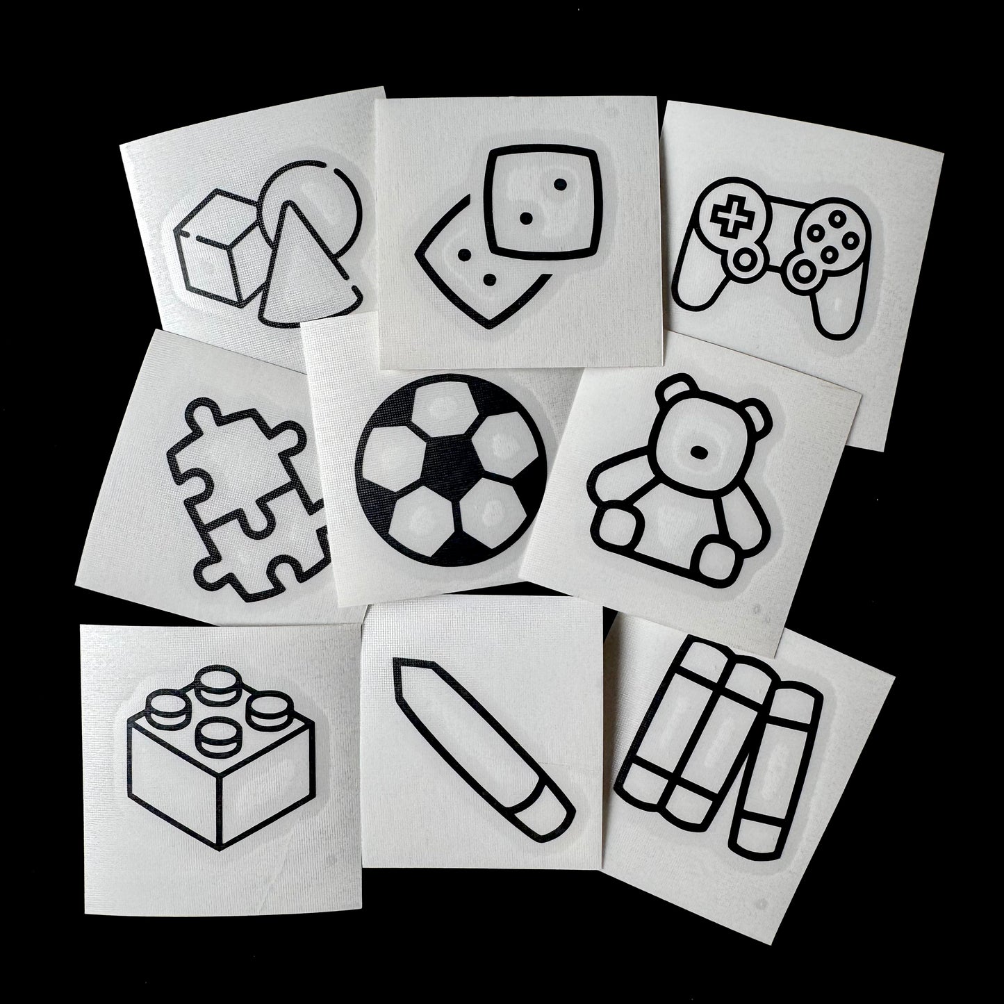 Symbol-Aufkleber Set „Kinder & Alltag“