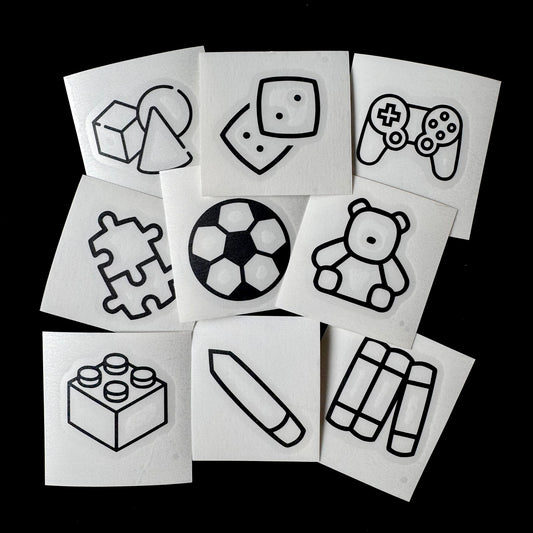 Symbol-Aufkleber Set „Kinder & Alltag“