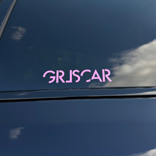 Autoaufkleber „GRLSCAR“