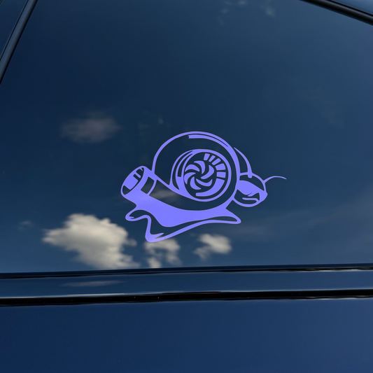 Autoaufkleber „Turbo-Schnecke“