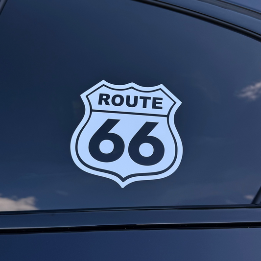 Autoaufkleber „Route 66“